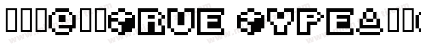 懐風体-常规True Type(日语字体转换